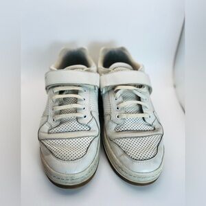 SAINT LAURENT Leather Low-Top Sneakers Mens SL24 43.5 9.5